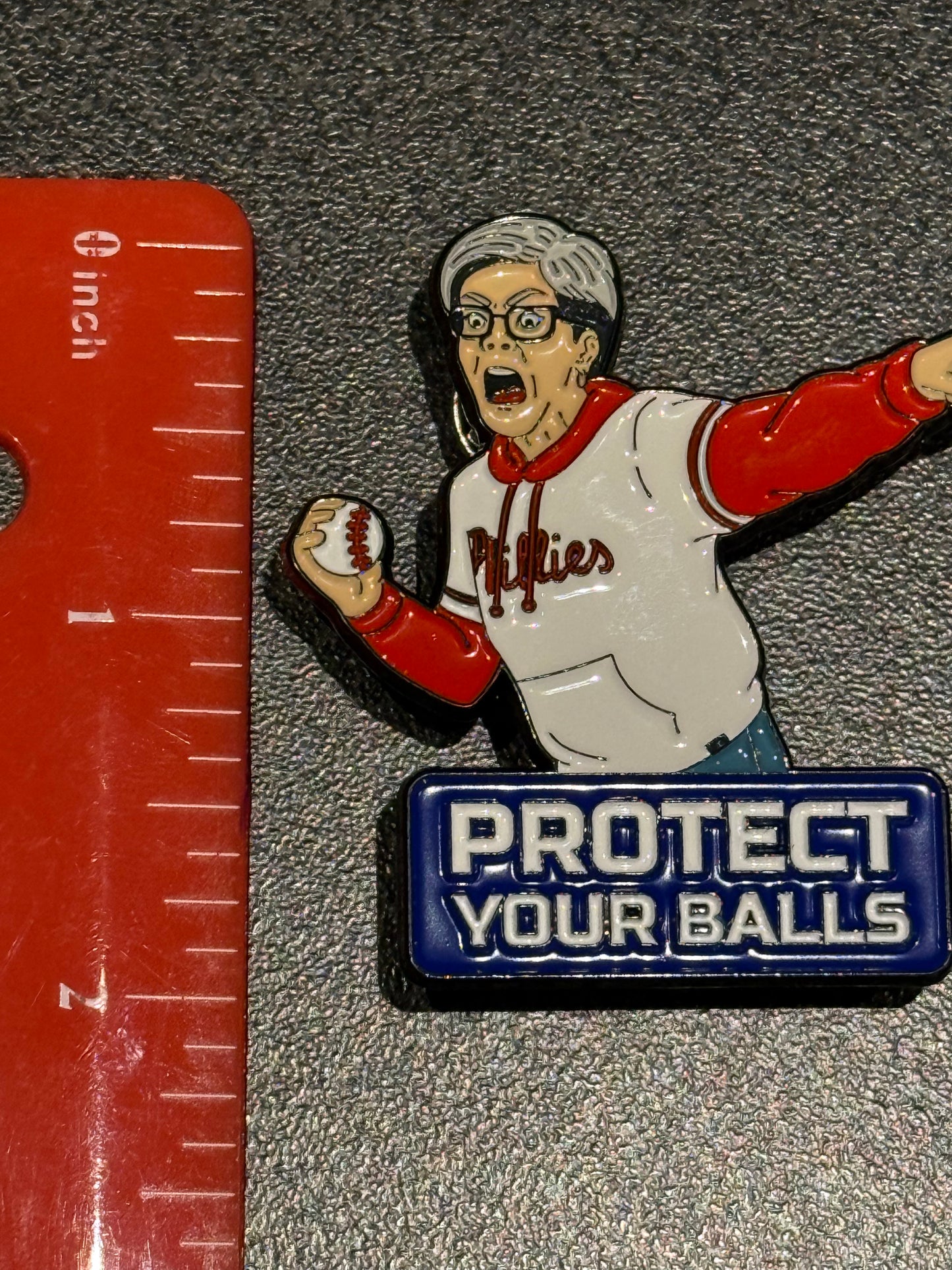 Phillies Karen "Protect Your Balls"