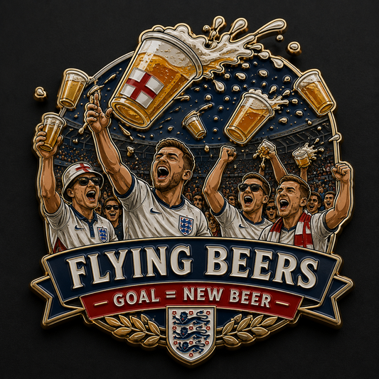 England Beer Toss 2026 Collectible Pin (2" Zinc Alloy) - Limited Edition